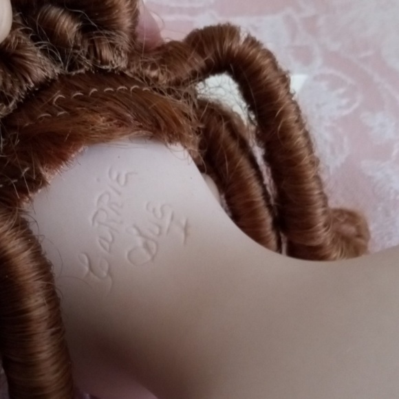 Vintage Victorian Reproduction Artist Porcelain Doll - Picture 3 of 15